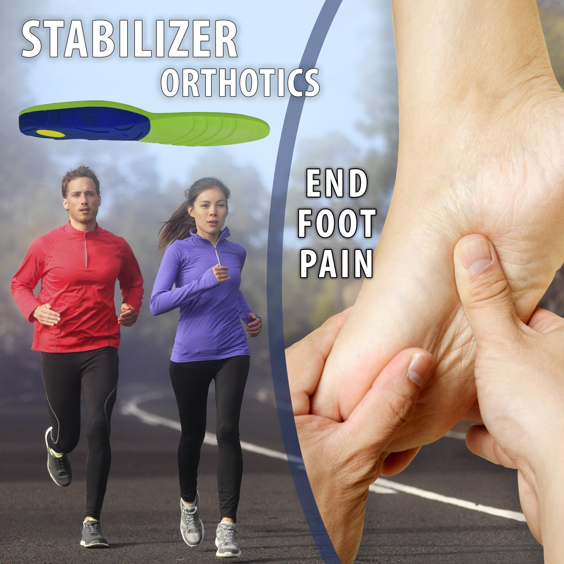 Tic Stablizer Stabilizer Orthotic Insoles – FootMatters Brand